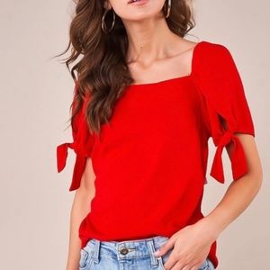 Sugarlips Square Neckline Top Large